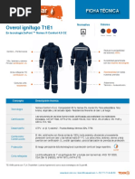 Ficha Tecnica Overol T1e1 Nomex Texin