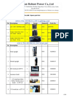 AM-LTM-4000KS-L240 Spare Parts List 20171017