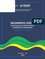 1 Regimento Geral Das Escolas Da Rede Estadual - Capital e Interior