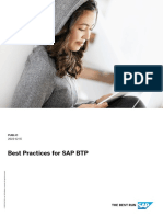 Best Practices For SAP BTP 1.0