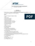 2023 02 01 IFTA Syllabus V19