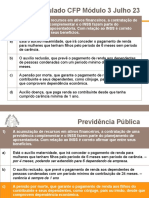 CFP Modulo 3 Simulado Jul-23