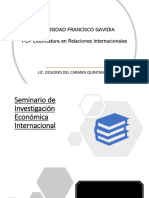 Unidad 2 Clase 1 Evolución Del Pensamiento y Teorías Clásicas de Crecimiento Económico