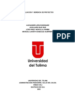 Evaluacion y Gerencia de Proyectos - 5 Tutoria PDF