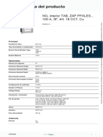 Tableros de Distribución Eléctrica NQ - NQ418L1C