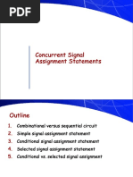 4) Concurrent - Statement