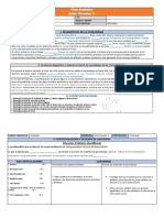 Plan Analítico Artes Visuales 2° Comprensión Lectora