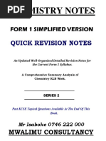 Form 1 Chem Simplified Notes s2