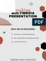 Making Multimedia Presentation