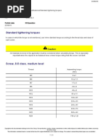 d13 Standard Tightening Torques