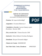 Práctica 03. Leyes de Kirchhoff