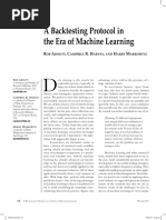 P138 A Backtesting Protocol