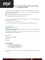 6 Caryotype Et Anomalies Chromosomiques Constitutionnelles