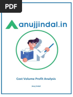 Cost Volume Profit Analysis