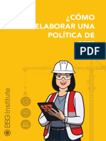 Como Elaborar Una Politica de SST