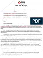 Decreto 46644-2017 Código de Conduta Ética Do Agente Público e Da Alta Administração Estadual