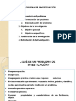 Planteamiento Del Problema, Objetivos, Justificación y Delimitación de La Investigación