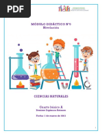 4o Bàsico CIENCIAS Mòdulo 0