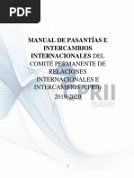 Manual de Pasantias e Intercambios Cprii