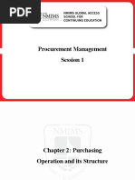 Chapter-2 Purchasing Operation and Its Structure