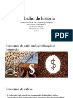 Trabalho de História Café