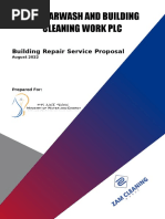 MoWE Building Repair Service Proposal - Revised