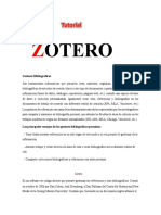 Instructivo de Zotero