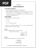 LESSON 3 BINARY ARITHMETICs