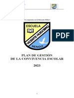 Plan de Gestion de La Convivencia 2023