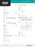 Sparx Crossover Algebra Answers