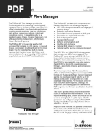 FloBoss 407 Flow Manager - Specification Sheet