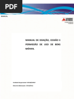 Manual de Doação, Cessão e Permissão