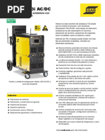 Heliarc 403i AC/DC: Fuente Industrial para Soldadura Con Electrodo o TIG AC/DC