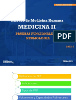 Pruebas Funcionales en Neumologia 2023-I