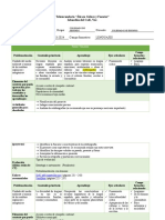 Programa Analitico Lengua Española Segundo Grado