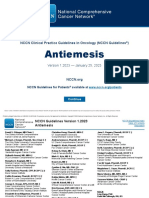 Antiemesis NCCN