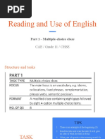 WK 2 - Reading (Part 1), Grammar