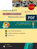 MODUL AJAR - Matematika Bilangan