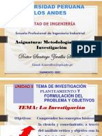 2023-1 - Ing Ind (5º Sesion) La Investigación Fi-Upla