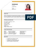 Rodriguez Resume