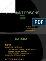 Deliriant Poisons