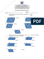 6-Venus Math Quarter 4 Test