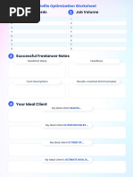 Profile Optimization