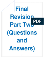 Final Revision Part Two. Questions & Answers