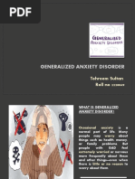 Generalized Anxiety Disorder