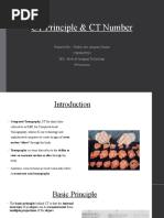 CT Basic Principle & CT Number