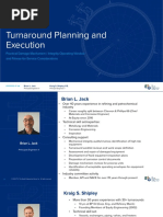 Slides - Turnaround Planning and Execution