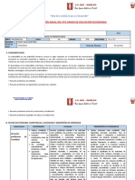 Planificación Anual Del 4to Grado de Educación Secundaria - Matemática - 2023