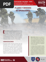 Boletin Doctrinal 001 Planes y Ordenes de Operaciones - Restringido - Mar2022