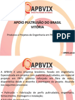 InvovaçãoMaterial Pultrusão APBVIX